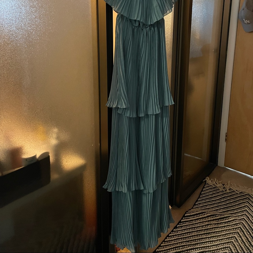 Off the shoulder maternity dress